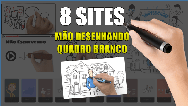 8 Sites para Fazer Animações no Estilo de Mão que Escreve e Desenha - Blog  Nespol