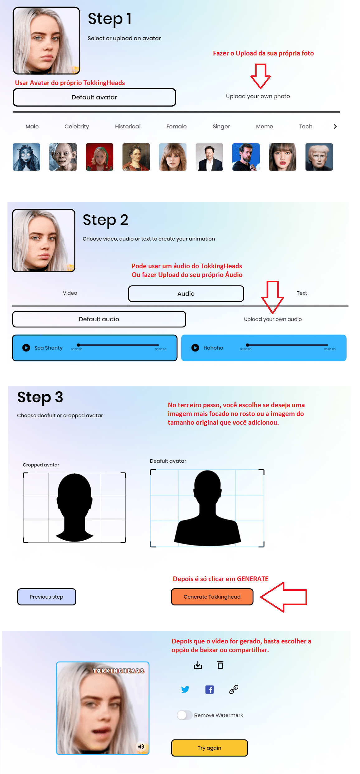 Como usar avatar no TikTok